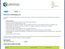 Tablet Screenshot of globalogiq.com